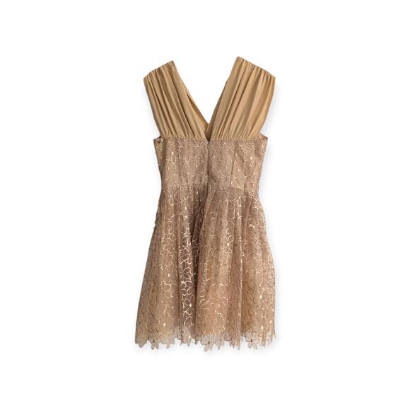 FROCK! Tracy Reese Picture Show Dress | US Size 6 | Latte Beiges | A-line silk - Picture 10 of 10